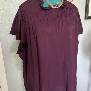 Dia & Co. I State Elegant Purple Women's Top 22